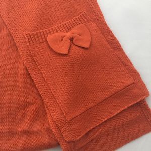 NWOT Tulle bow pocket scarf